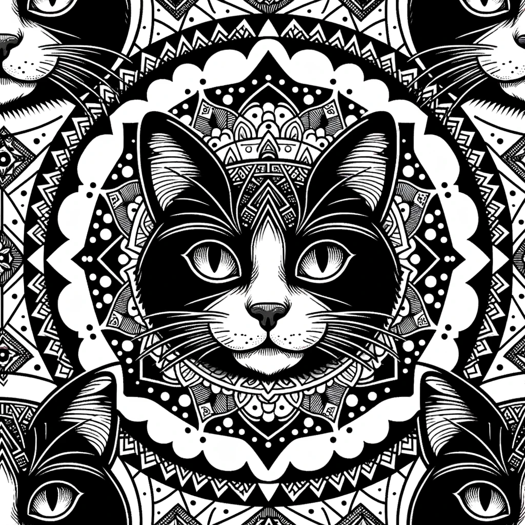 Mandala Plein de Poils